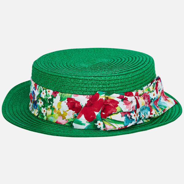 Mayoral Green Bow Hat - 10612