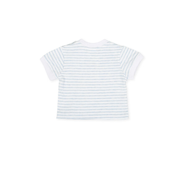 Tutto Piccolo T-Shirt - White-Sky Blue - 8580S20 - W00B