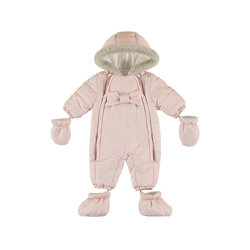 Mayoral pink snowsuit 2606 - Niamh & Ruby's